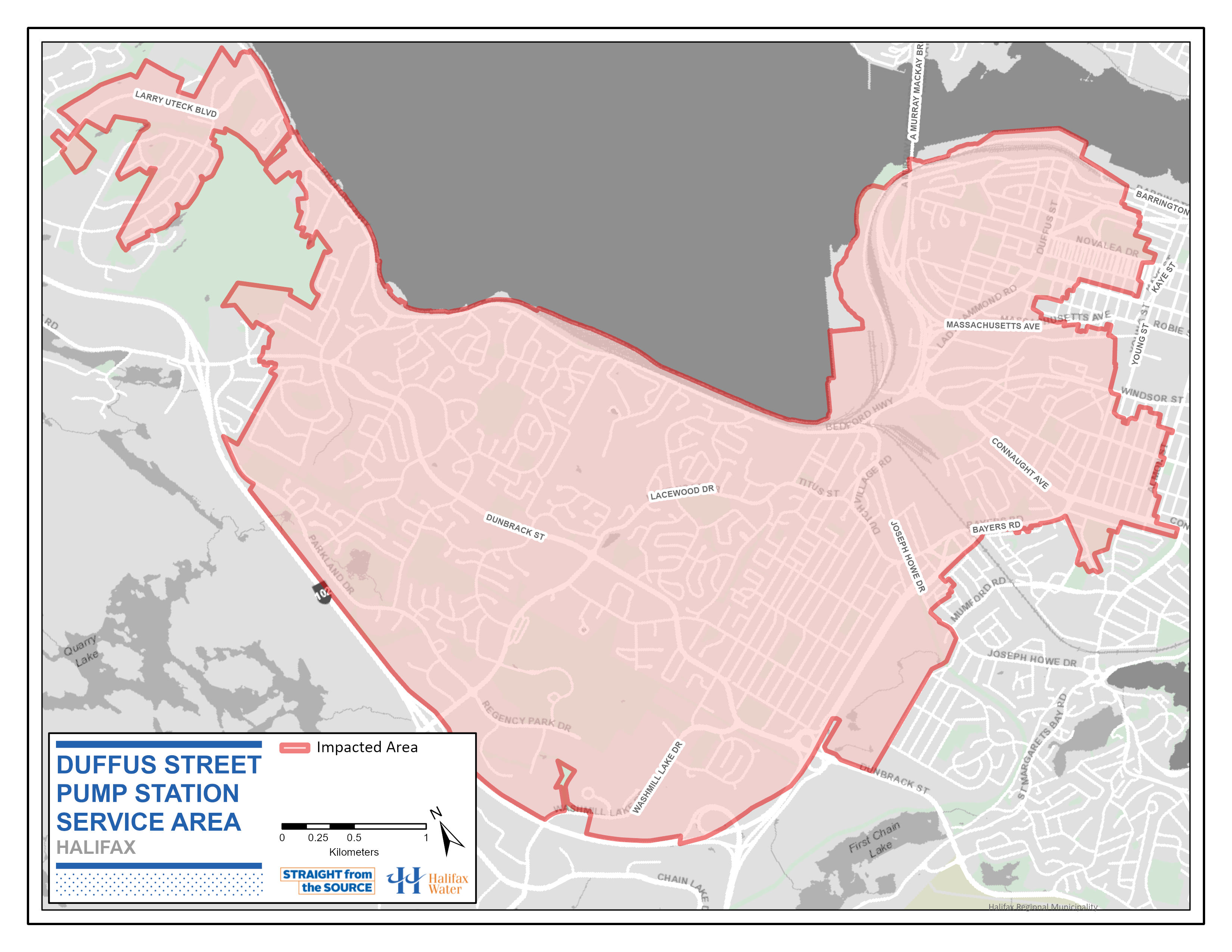 UPDATE Halifax Harbour – Screened Combined WastewaterStormwater Overflow - Map