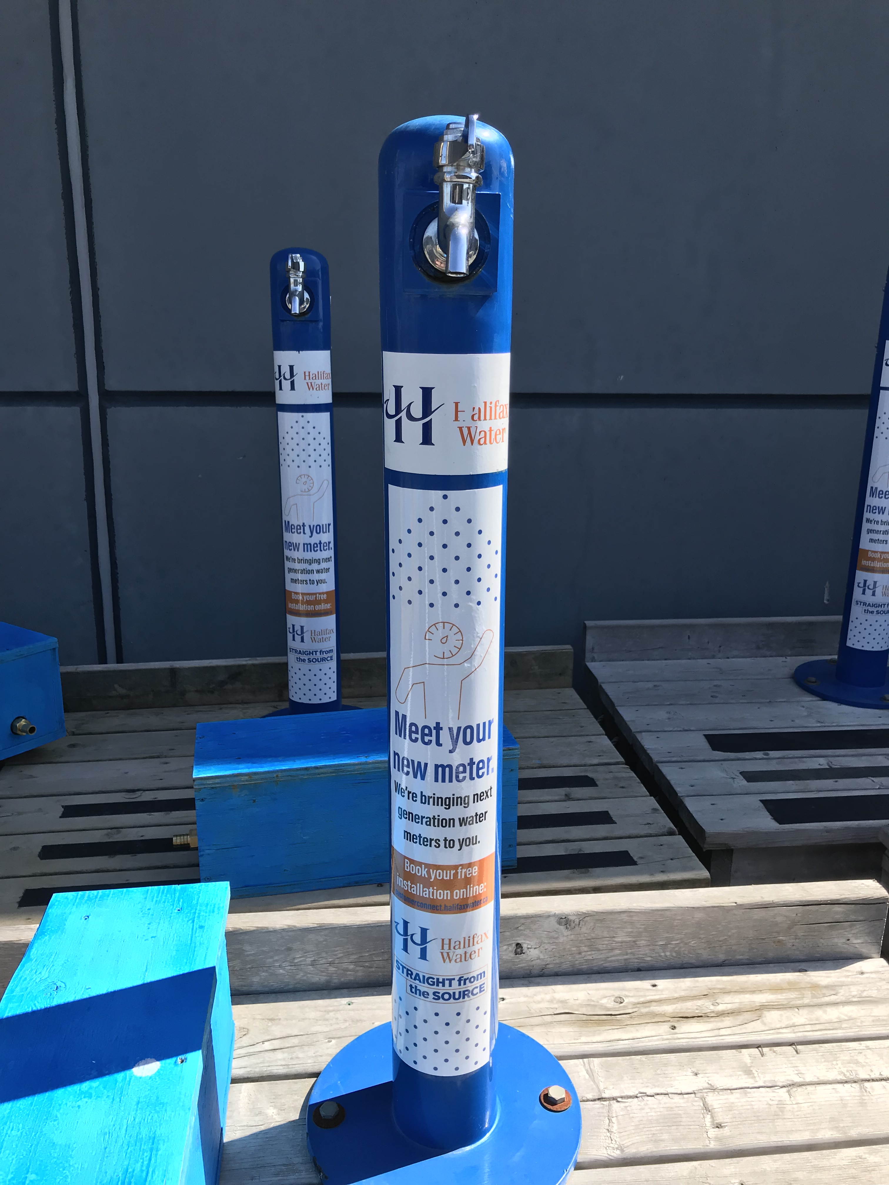 Portable Halifax Water Tap for use during community events