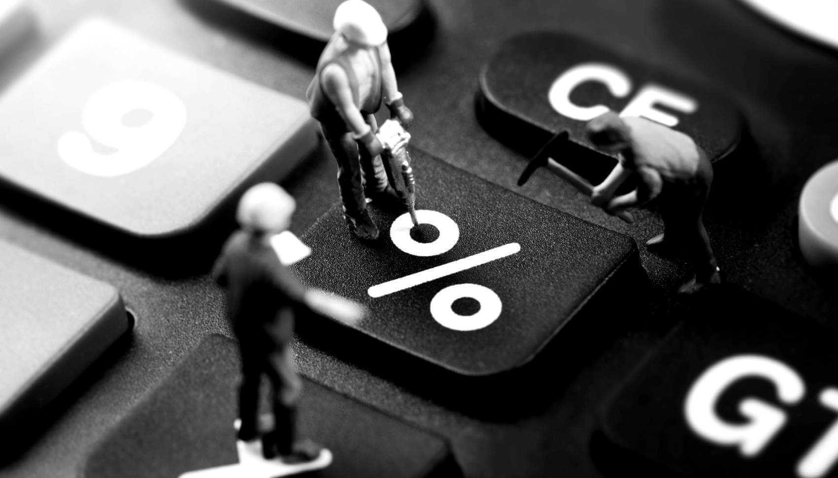 Banner Image - 2020 Rate Application - Construction Workers on Keyboard