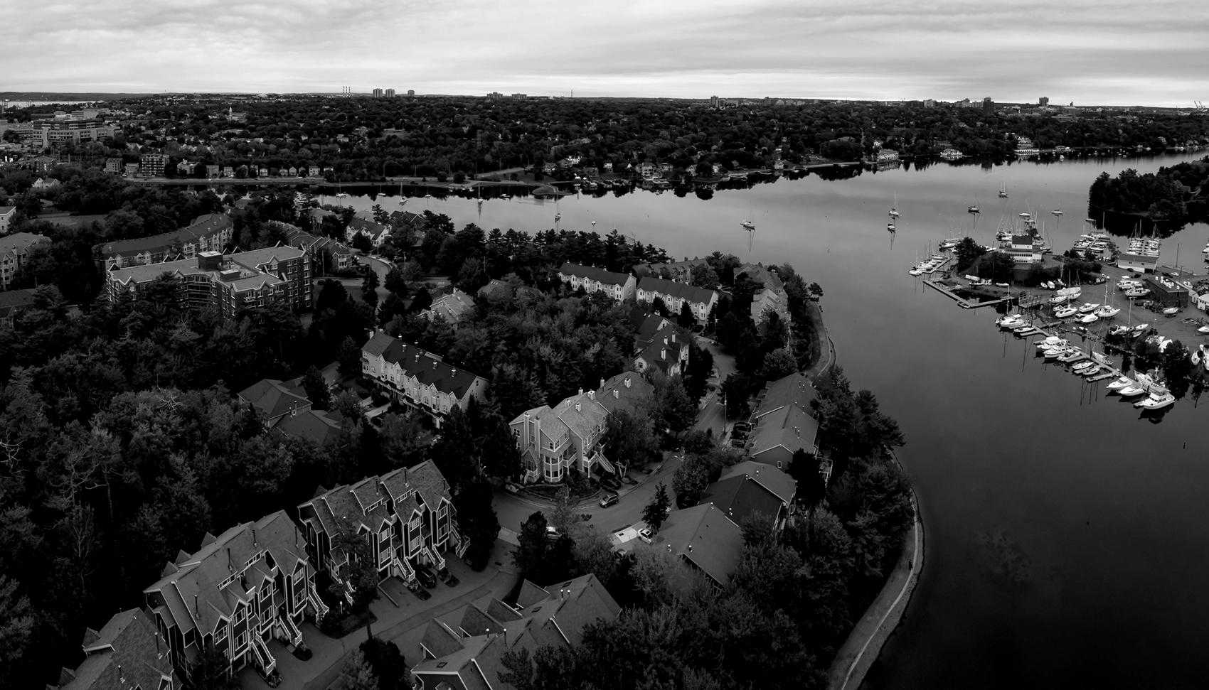 Aerial Photo of Armdale, Halifax, NS