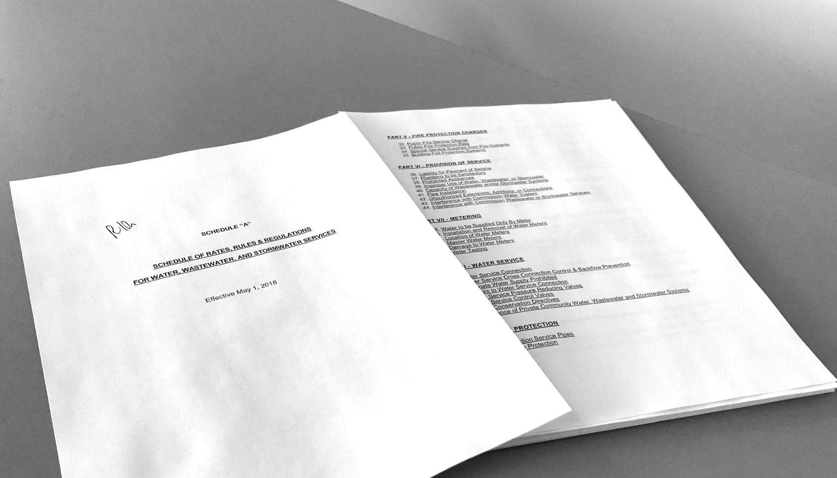 Rules &amp; Regulations Document