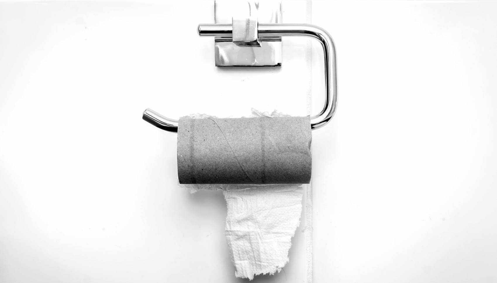 Banner Image - Toilet Paper Roll - Empty - AdobeStock_200842172