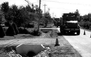 Halifax Water crews reparing stormwater infrastructure